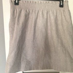 J Crew Shimmery Skirt with pockets